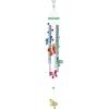 Spoontiques Butterfly Acrylic Wind Chime, Multi – Outdoor Garden Décor – Decorative Chimes for Yard, Garden, Backyard and Patio Decoration