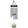 Spoontiques Peanuts Small UV Wind Chime – Outdoor Garden Décor – Decorative Chimes for Yard, Garden, Backyard and Patio Decoration