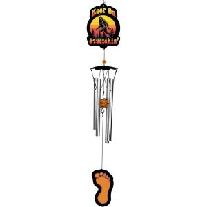 Spoontiques Big Foot Wind Chime – Outdoor Garden Décor – Decorative Chimes for Yard, Garden, Backyard and Patio Decoration