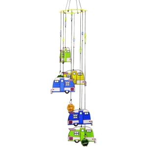 Spoontiques Trailer Wind Chime, Multi – Outdoor Garden Décor – Decorative Chimes for Yard, Garden, Backyard and Patio Decoration