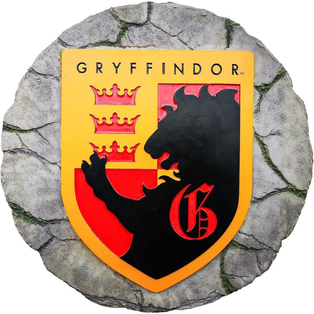 image:imageSpoontiques Garden Dcor Harry Potter Gryffindor Stepping Stone Decorative Stone for Garden