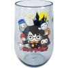Spoontiques – Harry Potter Chibi Acrylic Wine Cup – Acrylic Wine Tumbler – Acrylic Stemless Wine Glass – 16oz – 5 5/8” Tall