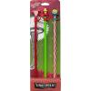 Spoontiques Harry Potter Straw Topper Set, 3 Pack – 12.5”, BPA-Free Straws w/Silicone Charm Topper, Ideal for Water Bottles, Travel Mugs, Tumblers(Christmas Story)