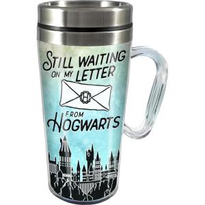 Spoontiques – Insulated Travel Mugs – Harry Potter Acrylic and Stainless Steel Drink Cup – Letter To Hogwarts