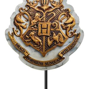 Spoontiques Hogwarts Crest Harry Potter Garden Stake – Decorative Stake for Patio Home Lawn and Yard – Halloween and Fall Décor, 28″ High