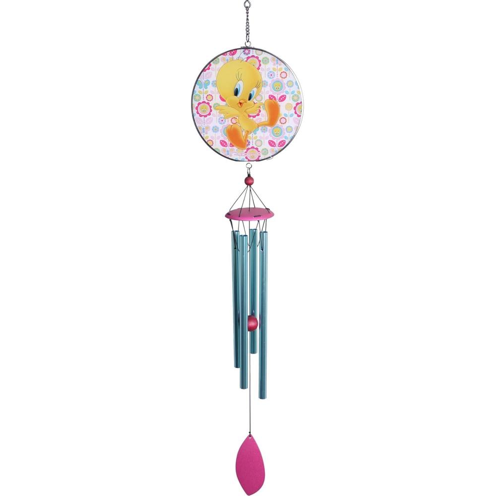image:imageSpoontiques Tweety Suncatcher Wind Chimes  Outdoor Garden Dcor  Decorative Chimes for Yard Garden Backyard and Patio Decoration