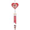 Spoontiques Betty Boop Wind Spinner Chime – Outdoor Garden Décor – Decorative Chimes for Yard, Garden, Backyard and Patio Decoration