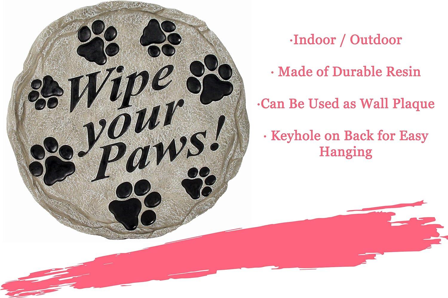image:imageSpoontiques Wipe Your Paws Stepping Stone