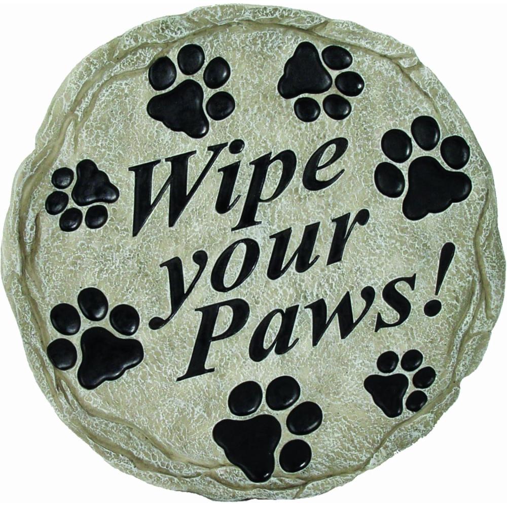 image:imageSpoontiques Wipe Your Paws Stepping Stone