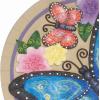 Spoontiques – Garden Décor – Butterfly Stepping Stone – Decorative Stone for Garden