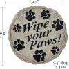 Spoontiques Wipe Your Paws Stepping Stone