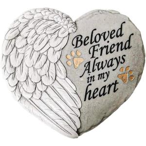 Spoontiques – Garden Décor – Life is Fragile Stepping Stone – Decorative Stone for Garden