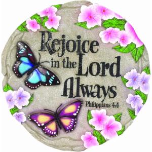 Spoontiques Rejoice in The Lord Stepping Stone