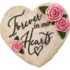 Spoontiques – Forever in Our Hearts Garden Stake – Garden Décor – Decorative Stake for Lawn and Yard – Multicolored