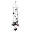 Spoontiques Buffalo Wind Chime – Outdoor Garden Décor – Decorative Chimes for Yard, Garden, Backyard and Patio Decoration