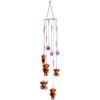 Spoontiques Highland Cow Wind Chime – Outdoor Garden Décor – Decorative Chimes for Yard, Garden, Backyard and Patio Decoration