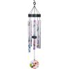 Spoontiques Hummingbird Wind Chime – Outdoor Garden Décor – Decorative Chimes for Yard, Garden, Backyard and Patio Decoration