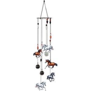 Spoontiques Horse Wind Chime – Outdoor Garden Décor – Decorative Chimes for Yard, Garden, Backyard and Patio Decoration