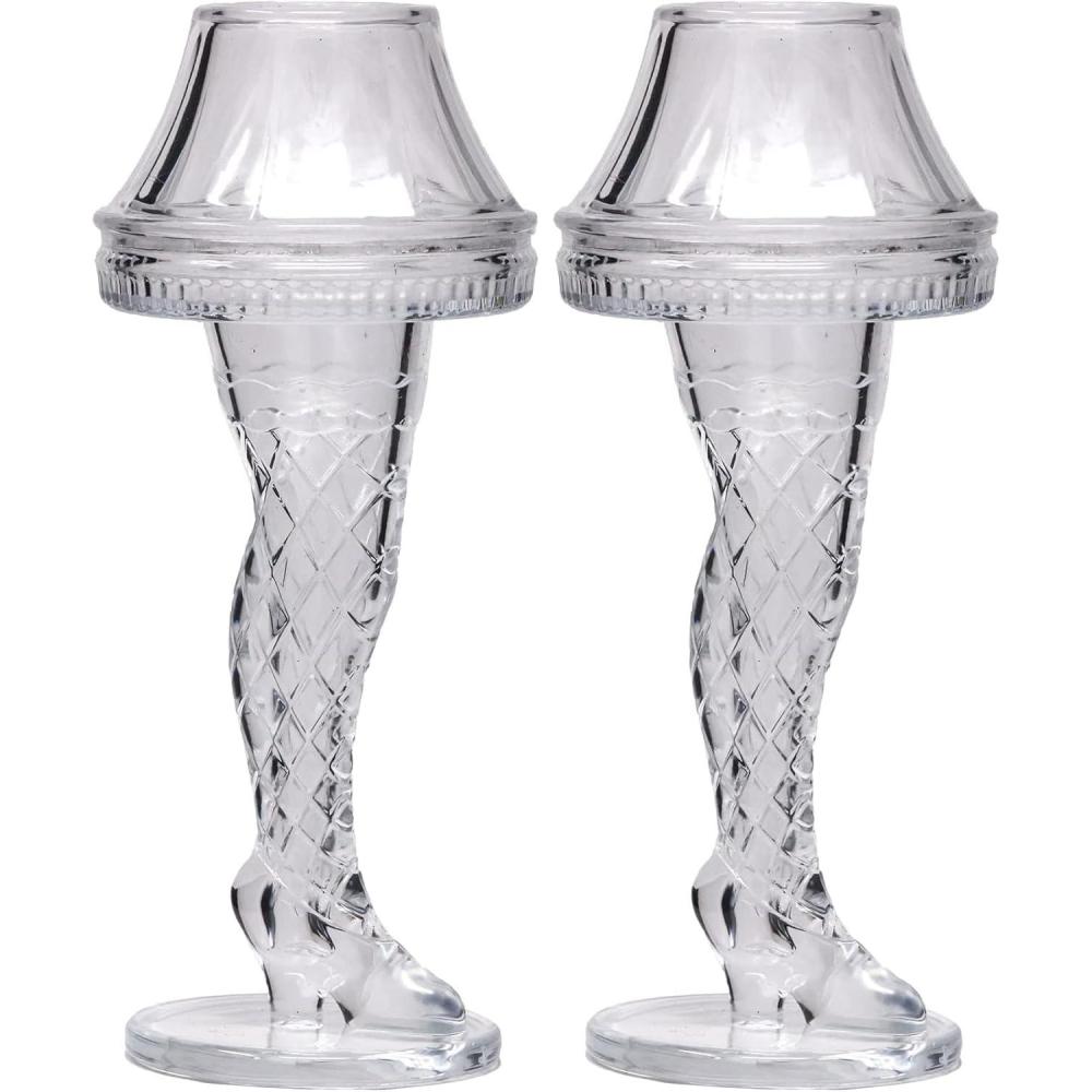 image:imageSpoontiques A Christmas Story Leg Lamp Acrylic Shot Glass15 ounces Pack of 2