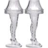 Spoontiques – A Christmas Story – Leg Lamp Acrylic Shot Glass(1.5 ounces (Pack of 2))