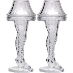 Spoontiques – A Christmas Story – Leg Lamp Acrylic Shot Glass(1.5 ounces (Pack of 2))