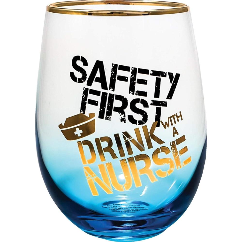 image:imageSpoontiques Nurse Stemless Glass