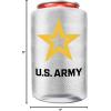 Spoontiques Army Can Cooler – Insulated Sleeve for Standard Size Cans and Bottles, One Size