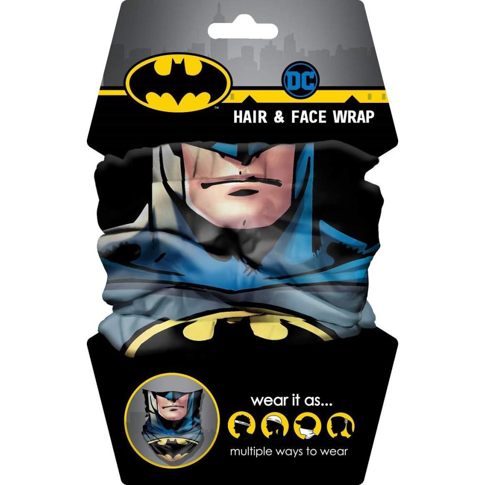 image:imageSpoontiques Batman Hair Wrap Multifunctional Bandanna Headband Hair Tie Gaiter and Scarf