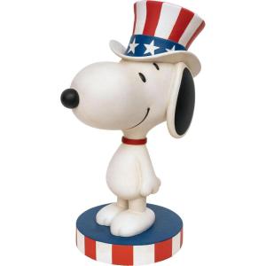 Spoontiques Snoopy Americana Garden Statue – Decorative Garden Statue – Colorful Home Décor for Indoor or Outdoor Use – Patio Decoration – Yard Accessory
