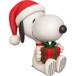 Spoontiques Snoopy Christmas Garden Statue – Decorative Garden Statue – Colorful Home Décor for Indoor or Outdoor Use – Patio Decoration – Yard Accessory