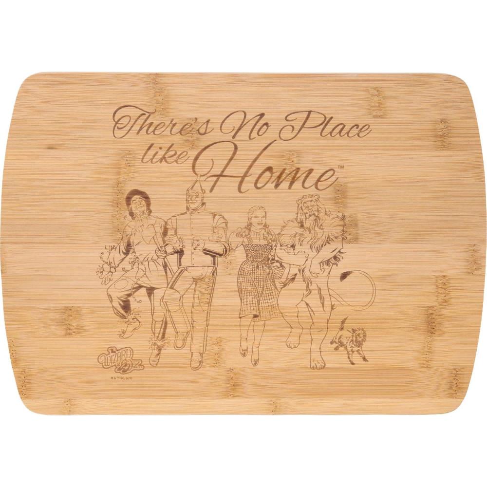 image:imageSpoontiques Elvis Cutting Board for Kitchen Durable Wood Cutting Board with KnifeFriendly Surface Easy to Clean Lightweight Food Prep Board for Meat Vegetables amp FruitWizard of Oz