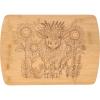 Spoontiques Elvis Cutting Board for Kitchen – Durable Wood Cutting Board with Knife-Friendly Surface, Easy to Clean, Lightweight Food Prep Board for Meat, Vegetables & Fruit(Highland Cow)