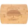Spoontiques Elvis Cutting Board for Kitchen – Durable Wood Cutting Board with Knife-Friendly Surface, Easy to Clean, Lightweight Food Prep Board for Meat, Vegetables & Fruit(Family Tree)