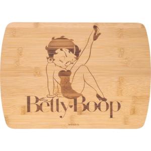 Spoontiques Elvis Cutting Board for Kitchen – Durable Wood Cutting Board with Knife-Friendly Surface, Easy to Clean, Lightweight Food Prep Board for Meat, Vegetables & Fruit(Betty Boop)
