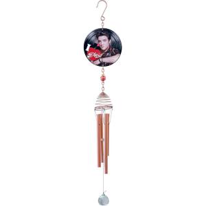 Spoontiques Elvis Wind Chime – Outdoor Garden Décor – Decorative Chimes for Yard, Garden, Backyard and Patio Decoration
