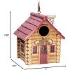 Spoontiques – Birdhouse – Garden Decor – Decorative for Yard and Garden Decoration – Hanging Novelty Outdoor Patio – Cabin