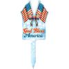 Spoontiques God Bless America Metal Plant Stakes for Home & Garden – Novelty Garden Stakes for Indoor & Outdoor Flowers, Vegetables, Shrubs & More
