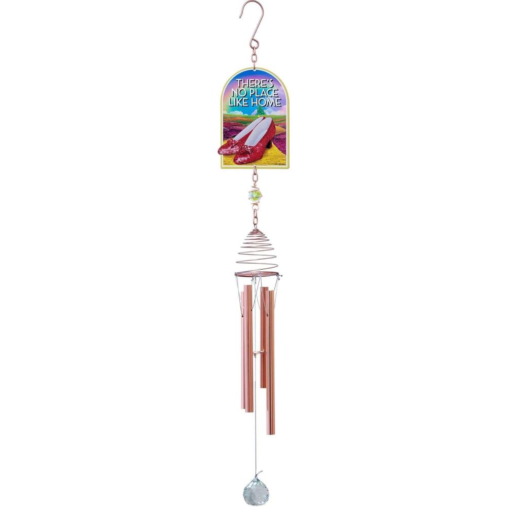 image:imageSpoontiques No Place Like Home Wind Chime  Outdoor Garden Dcor  Decorative Chimes for Yard Garden Backyard and Patio Decoration