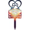 Spoontiques Pet Memorial Metal Plant Stakes for Home & Garden – Novelty Garden Stakes for Indoor & Outdoor Flowers, Vegetables, Shrubs & More