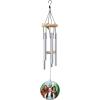 Spoontiques Wizard of Oz Wind Chime – Outdoor Garden Décor – Decorative Chimes for Yard, Garden, Backyard and Patio Decoration