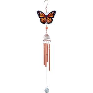Spoontiques Butterfly Wind Chime – Outdoor Garden Décor – Decorative Chimes for Yard, Garden, Backyard and Patio Decoration