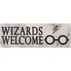 Spoontiques Wizards Welcome Desk Sign