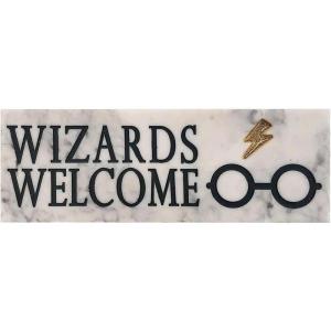 Spoontiques Wizards Welcome Desk Sign