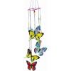 Spoontiques Butterfly Handpainted Metal Chime – Outdoor Garden Décor – Decorative Chimes for Yard, Garden, Backyard and Patio Decoration