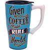 Spoontiques “Rule the world” Travel Mug, Multicolor