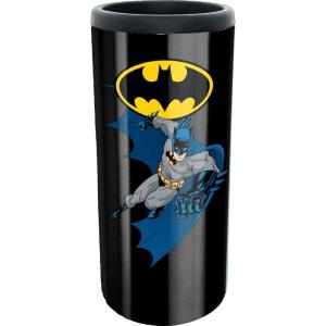 Spoontiques – Stainless Steel Can Cooler – Double Walled – Keeps Drinks Colder Longer – Batman