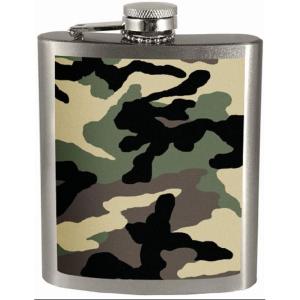Spoontiques Hip Flask, “Skull and Crossbones”(Gray)