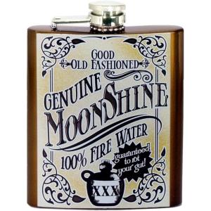 Spoontiques Moonshine Hip Flask