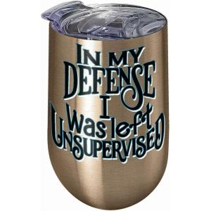 Spoontiques Unsupervised Stainless Wine Tumbler