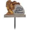Spoontiques – Garden Décor – Garden Stake – Decorative Stake for Lawn and Yard - 24” High – Durable Weather Resistant Resin Sign for Home Decoration – Angel Garden Stake